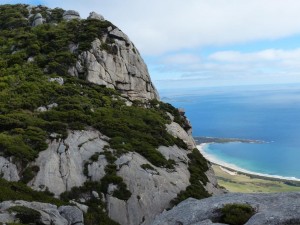     View from Mt Strzelecki, Flinders Island   